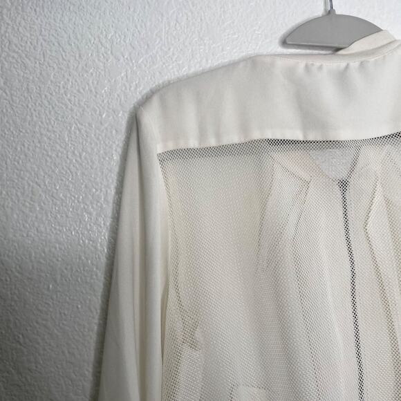 View by Walter Baker Womens Jacket Size XS White Long Sleeve Full Front Zip - Picture 16 of 16